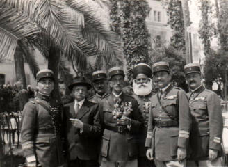 Sidi bel-Abbès avril 1934. Départ du colonel Nicolas affecté à Oran