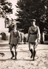 Le général Rollet et le colonel Maire. Oran le 16 juillet 1932 