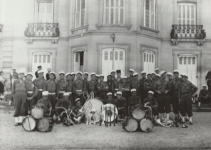 1945 La Musique de la 13 à Chantilly